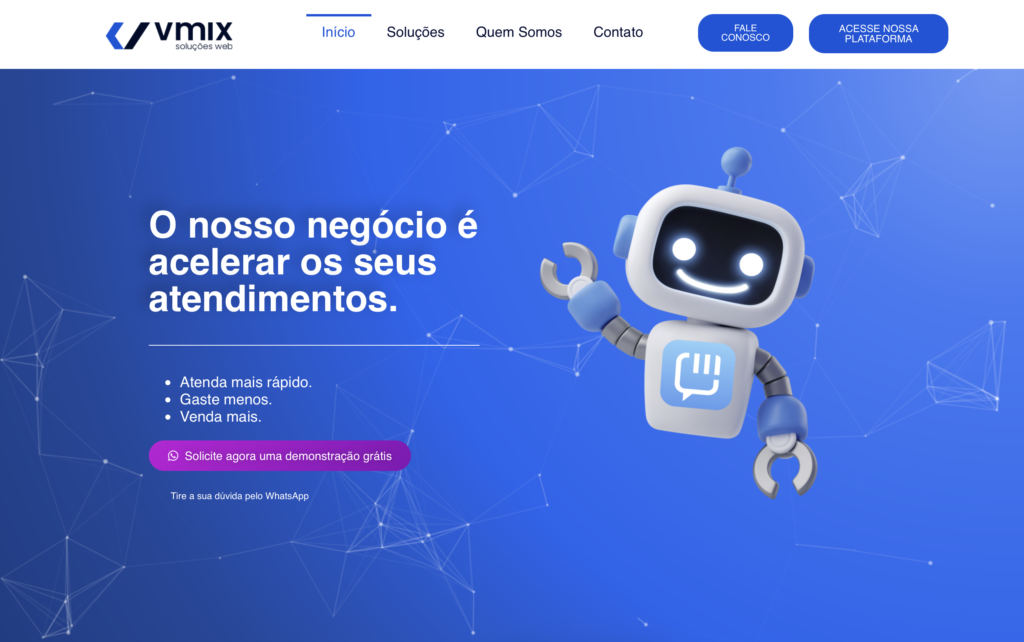 Imagem do site oficial do Chatmix